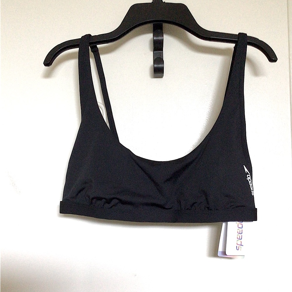 Speedo Women's Black Bikini Top